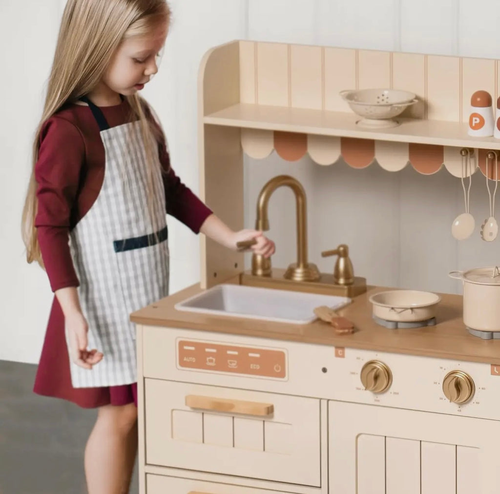 Robud Holz- Küchenspielset Spielzeug zum kochen für Kinder Geschenk