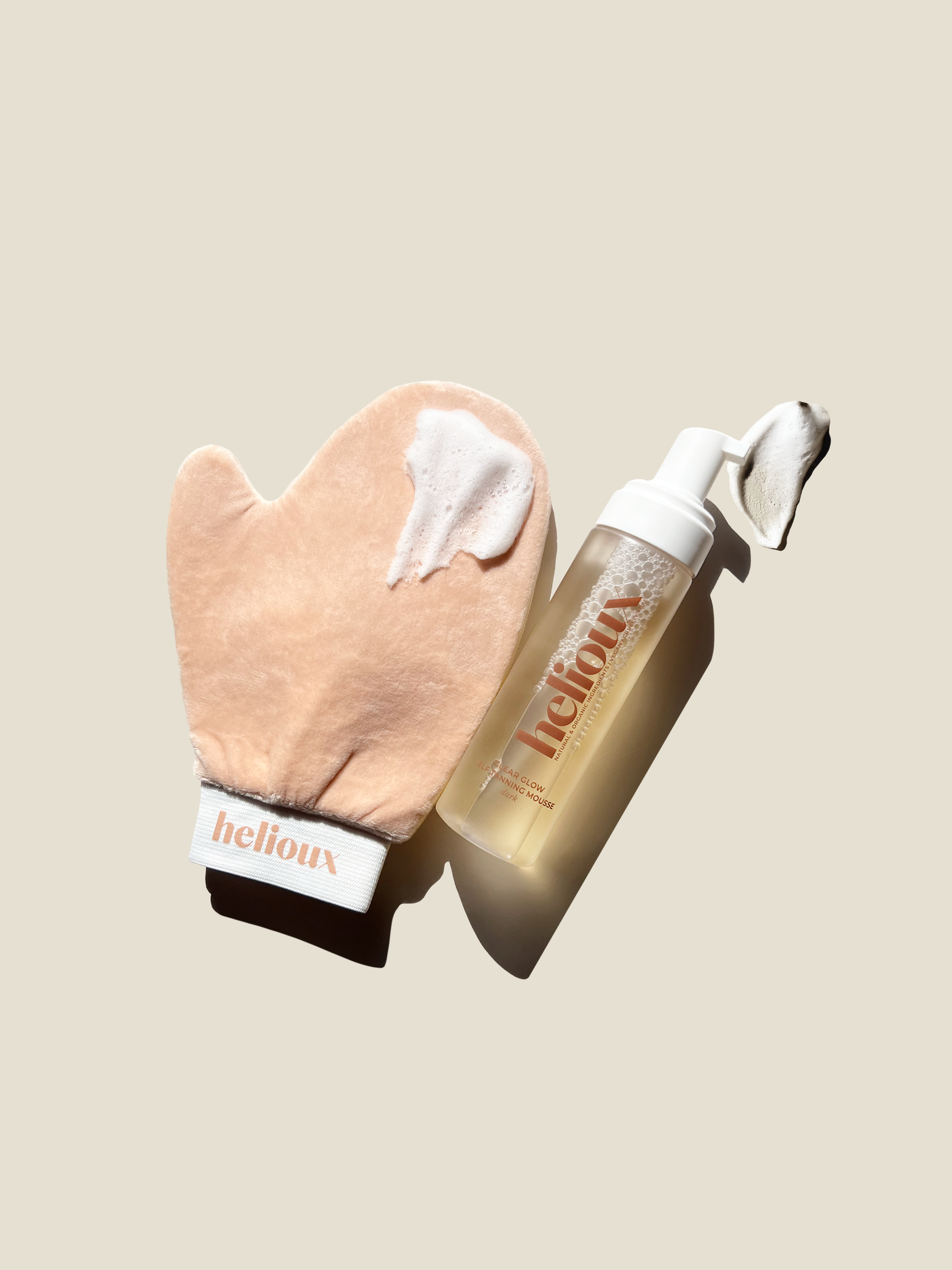 Selbstbräunungshandschuh