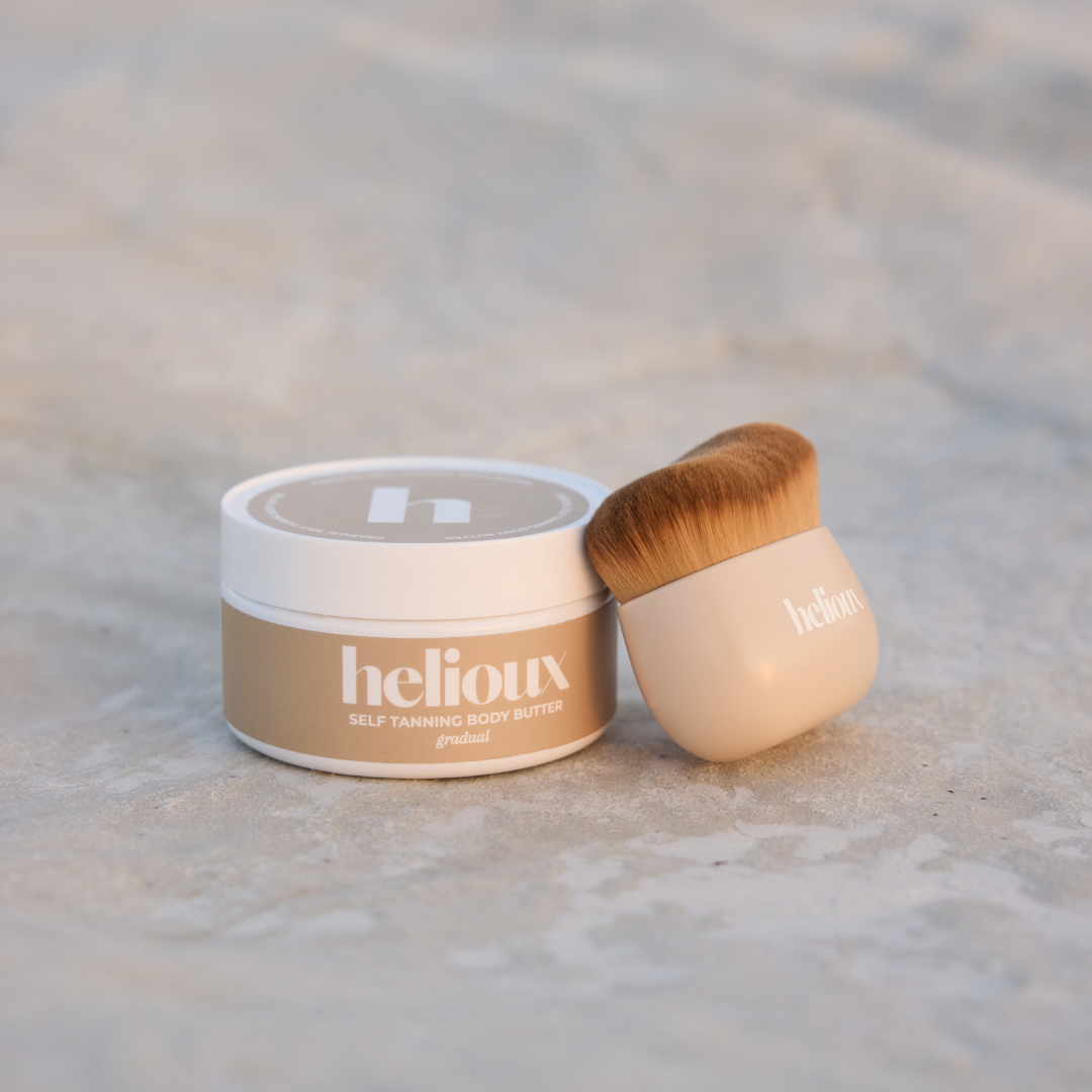 Selbstbräunungslotion | Körperbutter für Gesicht & Körper