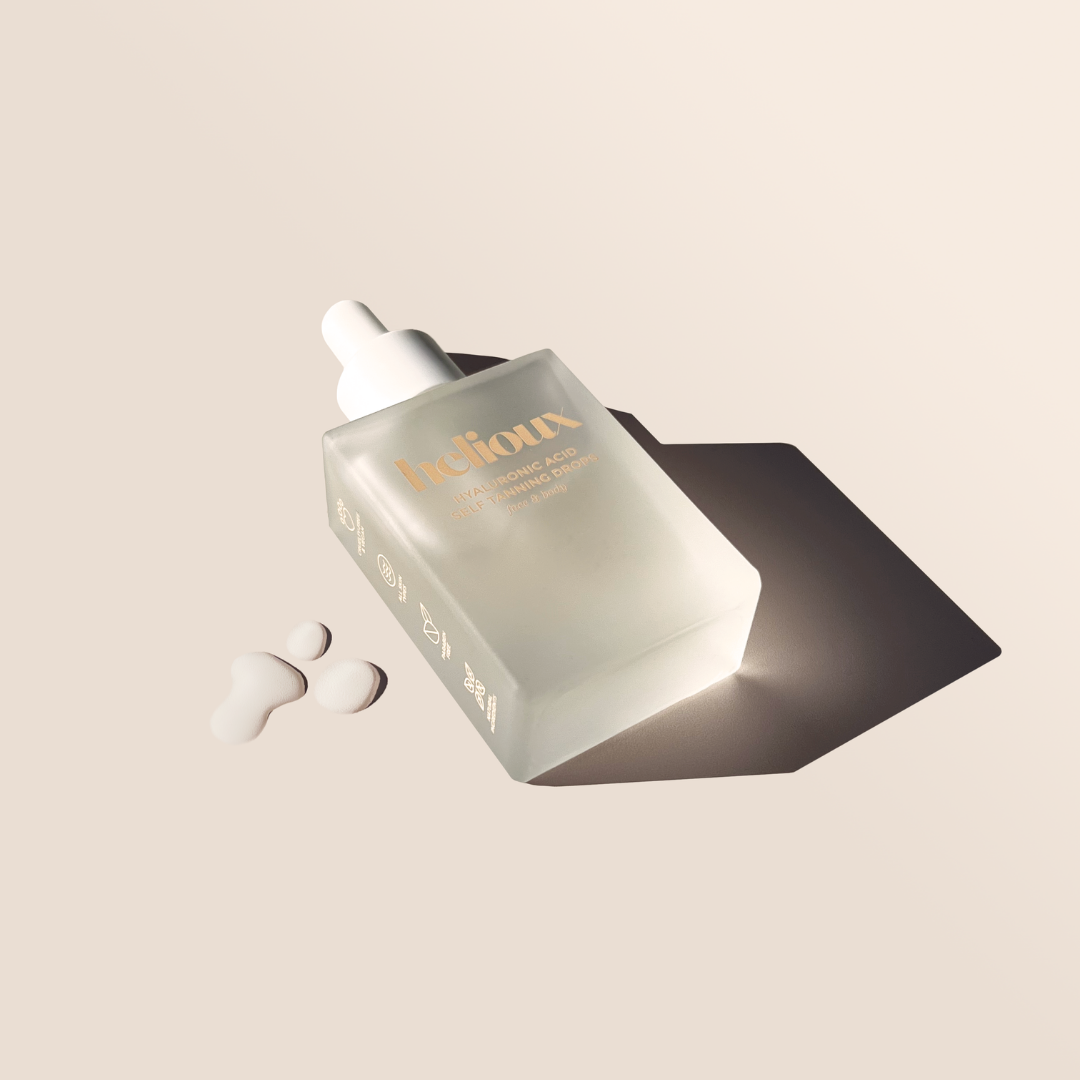 Selbstbräunungstropfen für Gesicht & Körper mit Hyaluronsäure