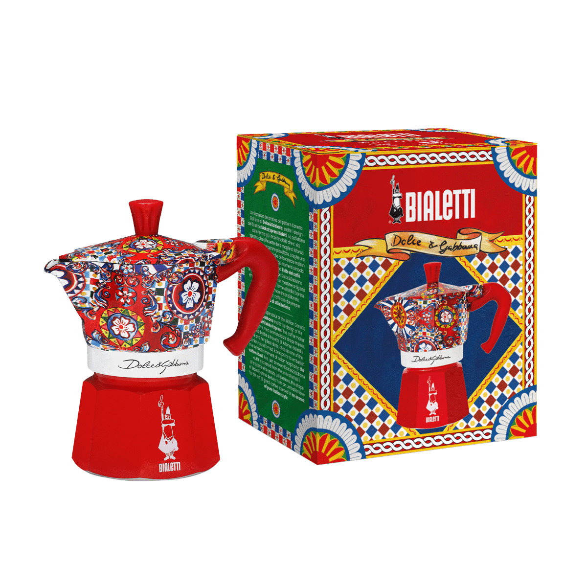 Bialetti Mokkakanne für 3 Tassen D&G