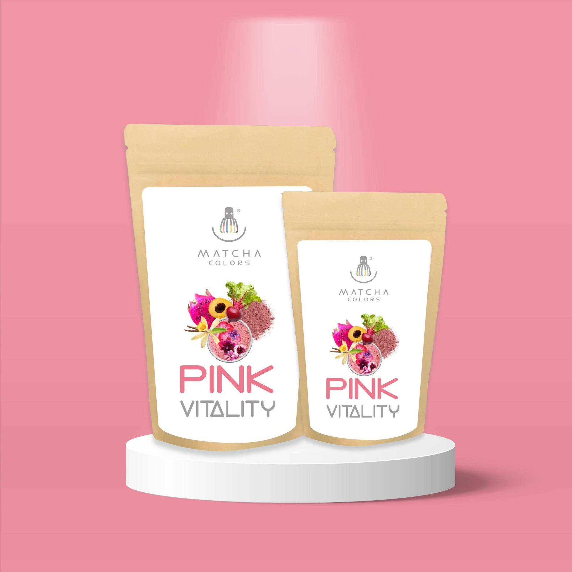 Pinker Matcha - Pinke Vitalität